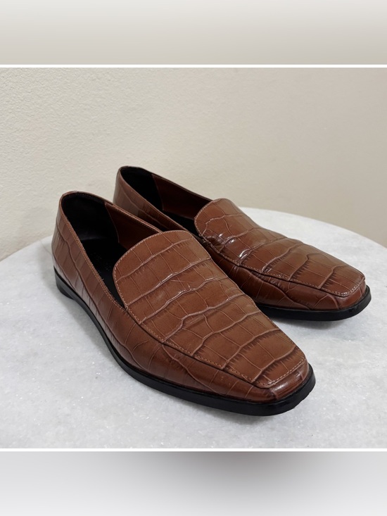 Shoes - Everlane Size 7.5 Brown Women's Leather Loafers Slip On Made in Italy